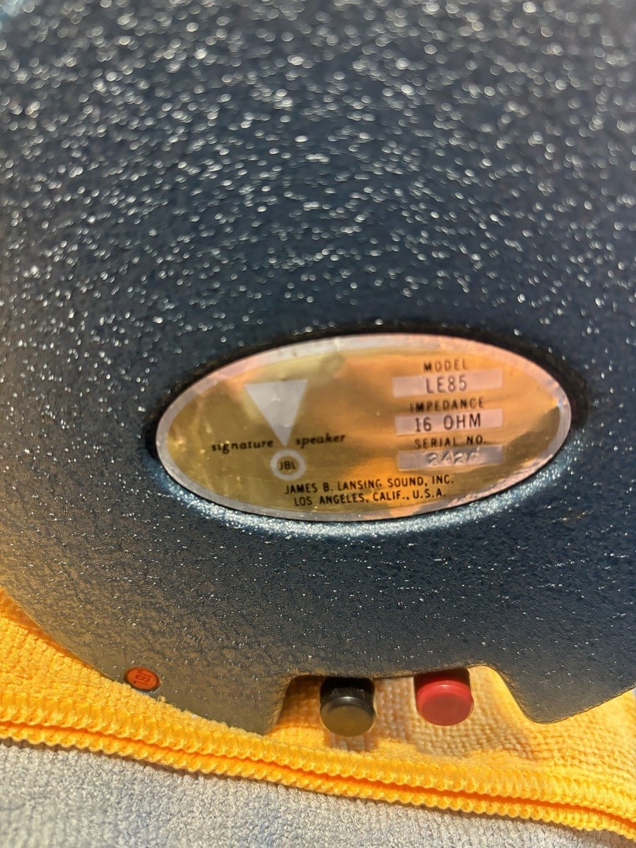 JBL LE85 Drivers & H91 Horns 16 Ohms Blue Speakers Olympus Apollo