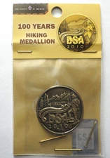 Boy Scouts of America 2010 Centennial Hiking Staff Medallion