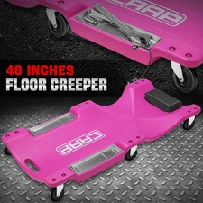 40" Mechanic Creeper LED Light Lamp Auto Repair Automotive Rolling Garage Purple