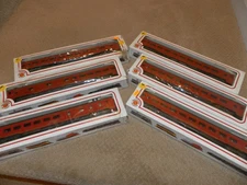 HO POWHATAN ARROW NORFOLK & WESTERN Passenger Set of 6 - Bachmann 43-1290 EX