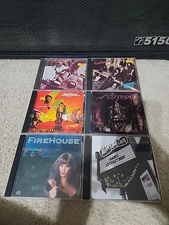 Hair/Glam Heavy Metal 6 Cd Lot Authentic OG 1st Press VG+ Dokken Cinderella