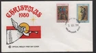 1980 Australia CHRISTMAS Unused WCS FDC