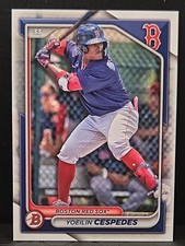 2024 Bowman Draft - Yoeilin Cespedes #BD-106 (RC) Red Sox