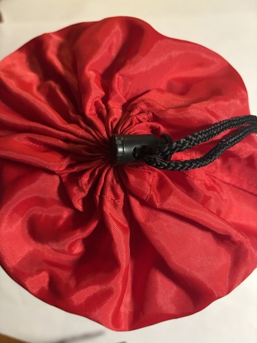 Vintage Marlboro Unlimited Gear Sleeping Bag Red Roll Up Drawstring Bag Miles - Picture 3 of 8