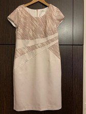 Dress 42 powder pink elegant cocktail dress with sequins