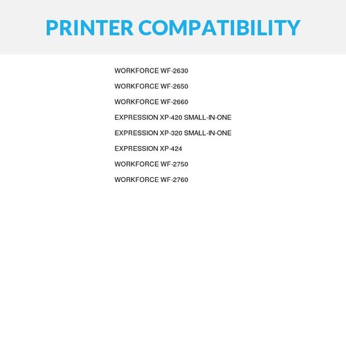 Reman Set of 3 for Epson T200XL Series T200XL220 T200XL320 T200XL420 - Picture 5 of 7