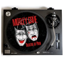 MOTLEY CRUE Turntable Slipmat for Vinyl Records 12" DJ Slip Mat glam rock metal