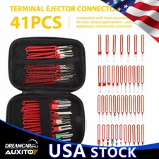 41Pcs Terminal Removal Tool Kit Electrical Connector Wire Pin Release Extractor