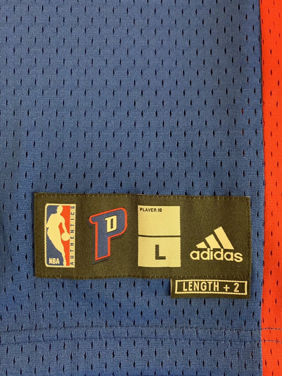 Rare Vintage Adidas NBA Detroit Pistons Allen Iverson
