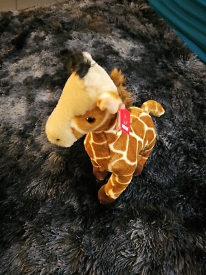 Aurora World Zenith The Giraffe Plush 12'' Stuffed Animal Zoo Safari Realistic