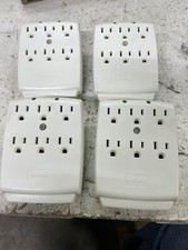 Belkin 6 Outlet SurgeMaster Surge Protector F9H601aCW 120VAC Lot Of 4