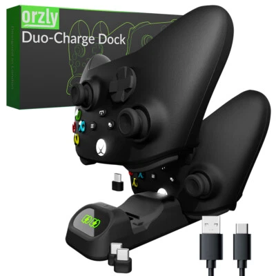 Estación de carga con doble controlador XBOX Series X/S - Base de carga rápida de Orzly