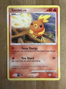 Torchic - 99/127 - Common DMG, English Pokemon Platinum