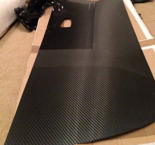 2x BMW E46 COUPE * 1mm CARBON FRONT Door Card Panels* Motorsport Race Track Car - Imagen 3 de 9