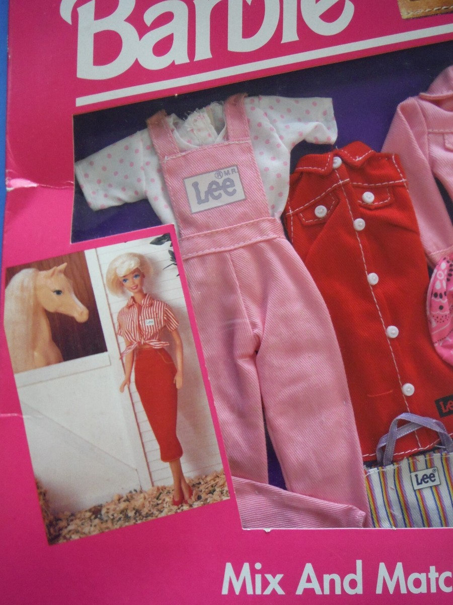 BARBIE LEE JEANS FASHION SET (FREE SHIPPING) 26676683088| eBay