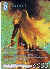FINAL FANTASY TCG 1 X SEPHIROTH PR-082/10-043H FULL ART FOIL/HOLO