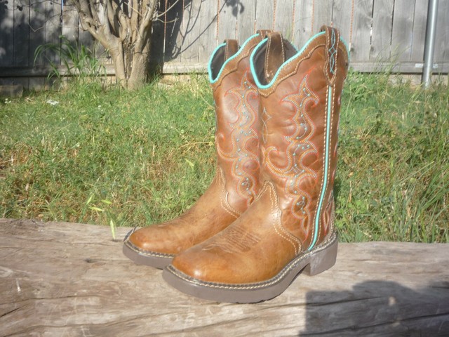 justin gypsy square toe