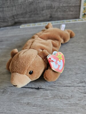 Vintage TY Beanie Baby Cubbie Bear Plush Stuffed Animal 90s