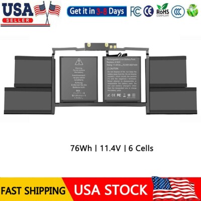  A1820 A1707 Battery For Apple MacBook Pro 15'' Late 2016 Mid 2017 EMC 3072