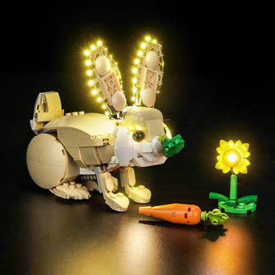 LED Beleuchtungsset für LEGO Creator ¤ Der süße Hase ¤ 31162 ¤ NEU + PDF
