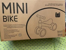 Mini Bike For Toddler And Youth AGES 10-24 Months. Mini Walking bike. BLUE - NEW