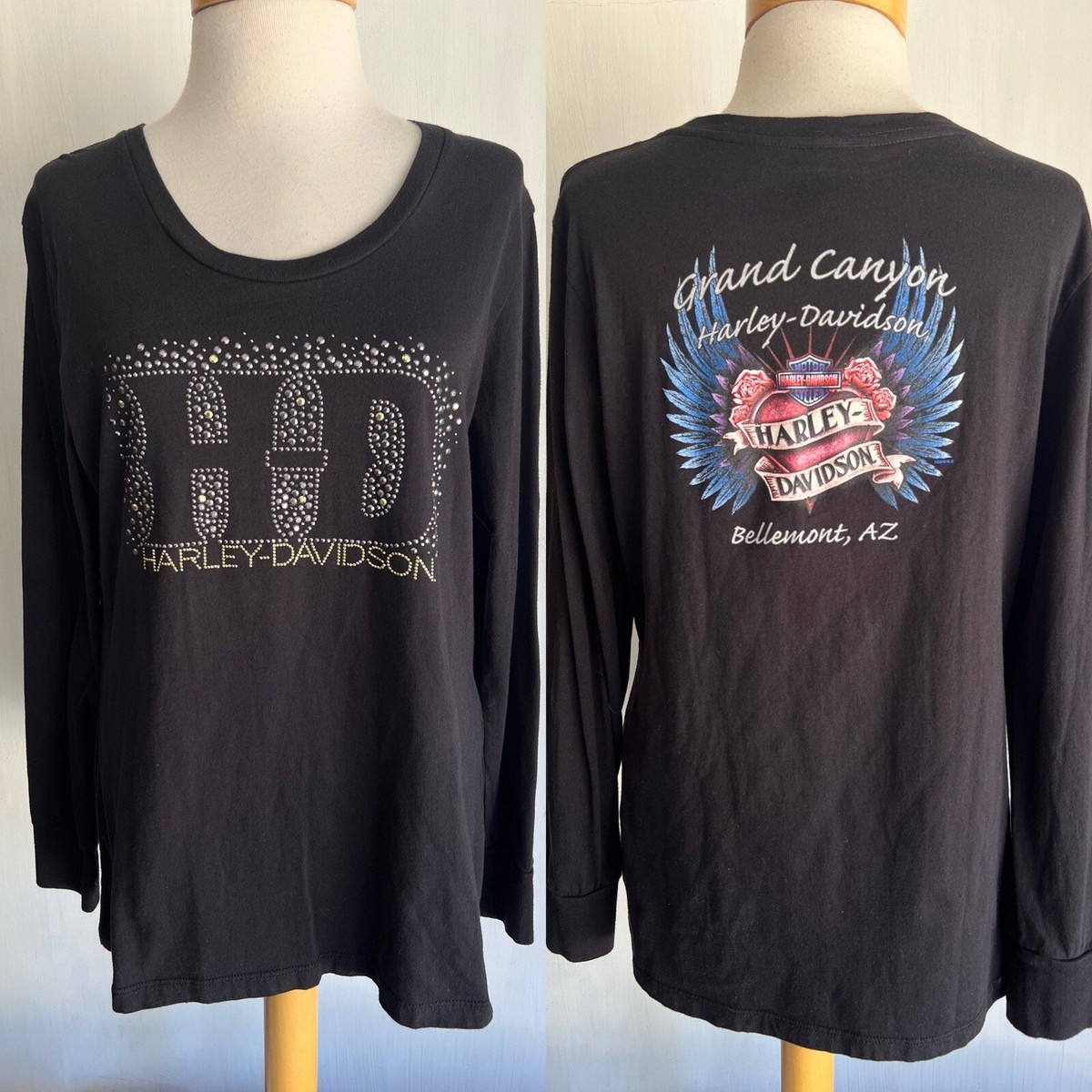HARLEY-DAVIDSON MOTORCYCLES Official Grand Canyon Arizona HD Bling 