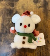 Disney Store Japan Urupocha Chan Snowman Christmas 2023 Plush NWT