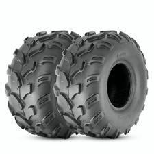 Set 2 20x9.50-8 ATV Tires 4PR 20x9.50x8 20x9.5-8 All Terrain Replacement Tyres