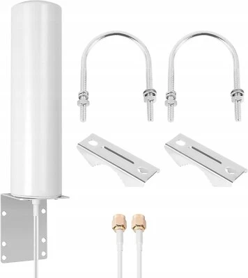 ZREE 4G LTE Antenne Externe Omnidirektional TS9/SMA/CRC9 Router Verstärkung Halter