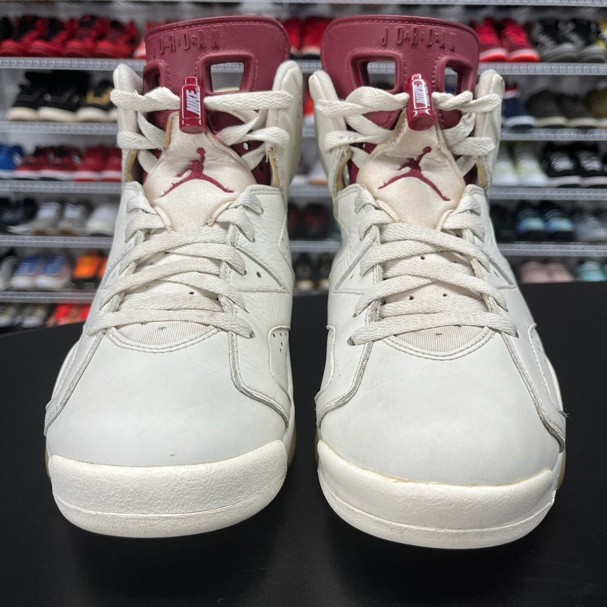 Nike Air Jordan 6 Retro Maroon 384664-116 Men's Size 8.5 | eBay