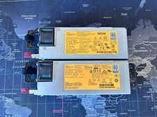 Lot of 2 HP 800w Platinum PSU 723599-001 723600-201 754381-001 720479-B21