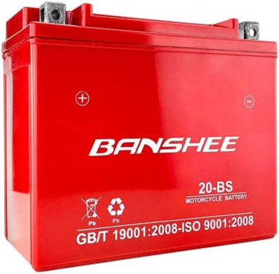 Battery  for YTX20-BS High Performance Motorcycle Battery 4-Year