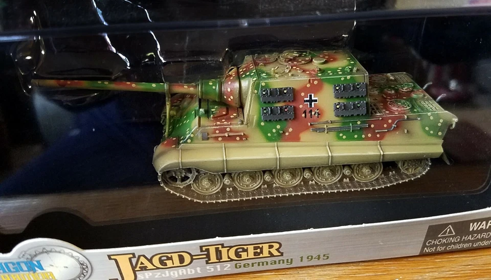 Dragon Armor Diecast 1:72 TJagd-Tiger sPzJgAbt 512 Germany 1945 60013 - Image 2 of 4