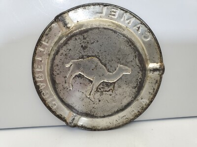 Vintage Dose Camel Zigaretten Aschenbecher ''Eine echte Zigarette'' 3798/22