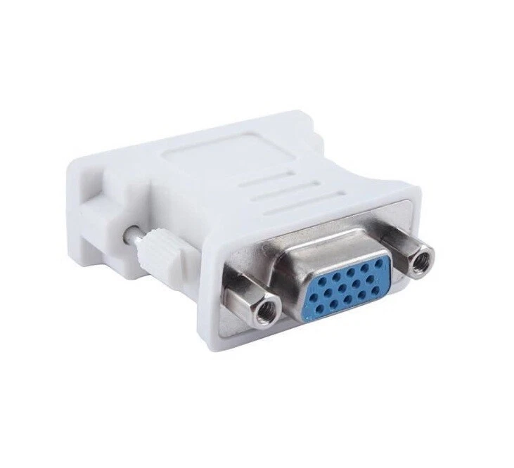 DVI-I Dual Link Male 24+5 to VGA Female Adapter Converter DVI to VGA M/F Connect - Image 2 of 4