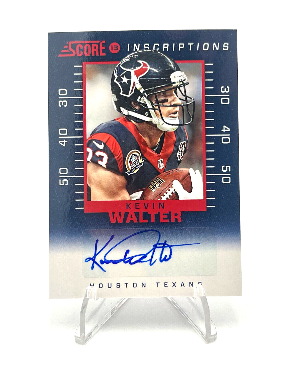 2013 Panini Score - Kevin Walter - Inscriptions Auto - Houston Texans