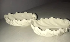 PR OF Antique Lenox Leaf Bowl 1930s , Excellent Condition - 6” Bowls