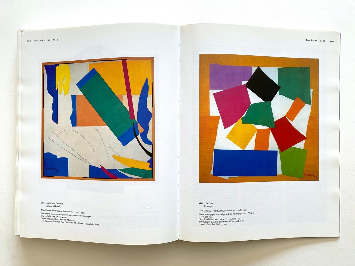 HENRI MATISSE RARE VTG 1992 1ST ED MOMA RETROSPECTIVE ICONIC