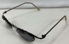 FRAMES ONLY Tommy Hilfiger 8091 Oval Brown Metal Frame Sunglasses FRAMES ONLY