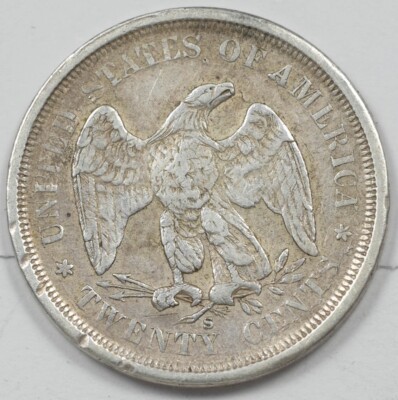 US 1875-S Twenty Cent Piece, 20 Cents XF U1868 combine shipping | eBay