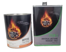 High Teck HFP550 Chrysler PL4 Crush Orange Basecoat Paint  & Fast Reducer