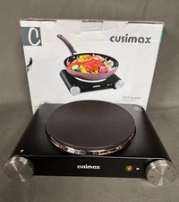 Intertek Cusimax Electric Hot Plate CMHP-B101 Corded Appliance