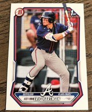 2026 Bowman Prospects Base Eric Hartman Atlanta Braves #BP-102