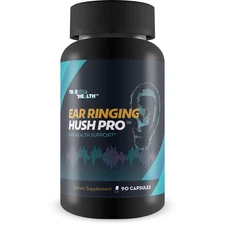 Ear Ringing Hush Pro - Tinnitus Relief for Ringing Ears - Hearing Support