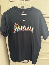 Ichiro - Miami Marlins T-Shirt (Men's Size L, Black)