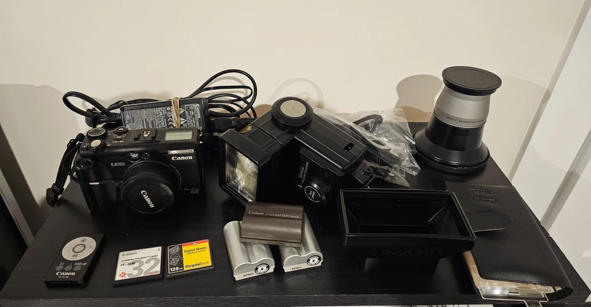 Canon PowerShot G5 Digital Cameras for Sale | Shop New & Used