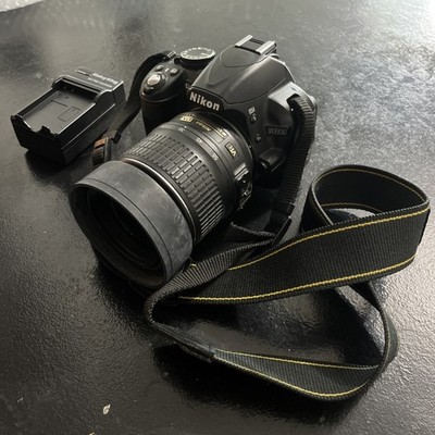 Nikon D3100 14.2MP DSLR Camera With 18-55mm VR Lens Kit Tested , Charger