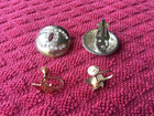 Vintage Canadian Leaf Earrings Along with Gold Tone Clip On's, Unbranded — photo 2