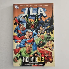 DC COMICS OOP JLA Syndicate Rules COLLECTED TPB Batman Superman