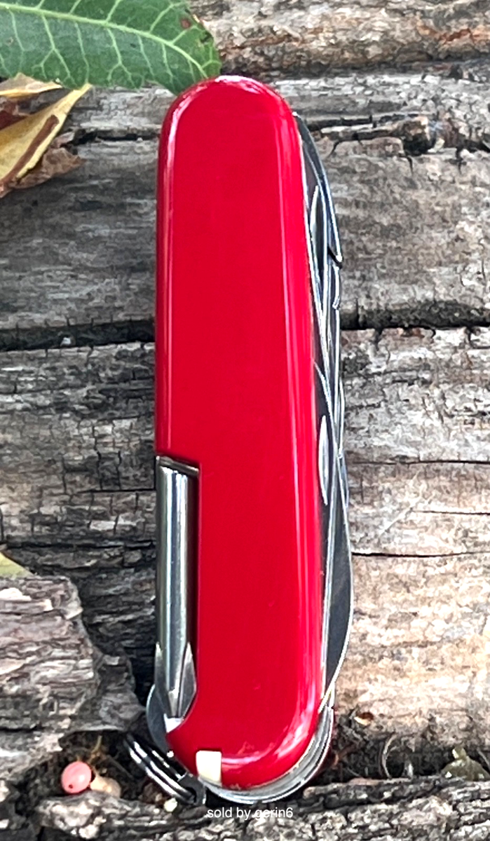 TKC091 フラウィウス・ウィクトル Victorinox Swiss Army Knife Deluxe Tinker Red 91mm MINT for sale